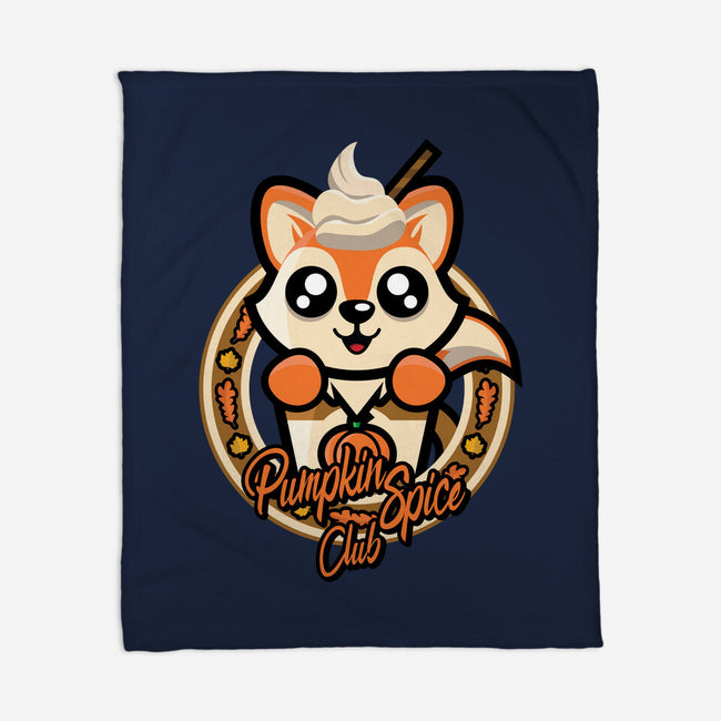 Pumpkin Spice Club-None-Fleece-Blanket-jrberger