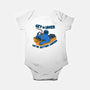 Getting Cookies-Baby-Basic-Onesie-rocketman_art