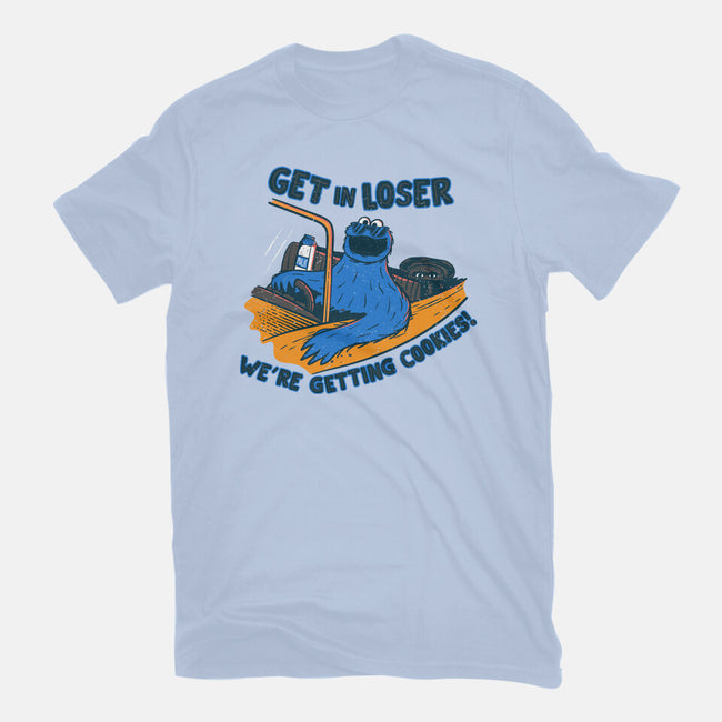 Getting Cookies-Mens-Basic-Tee-rocketman_art