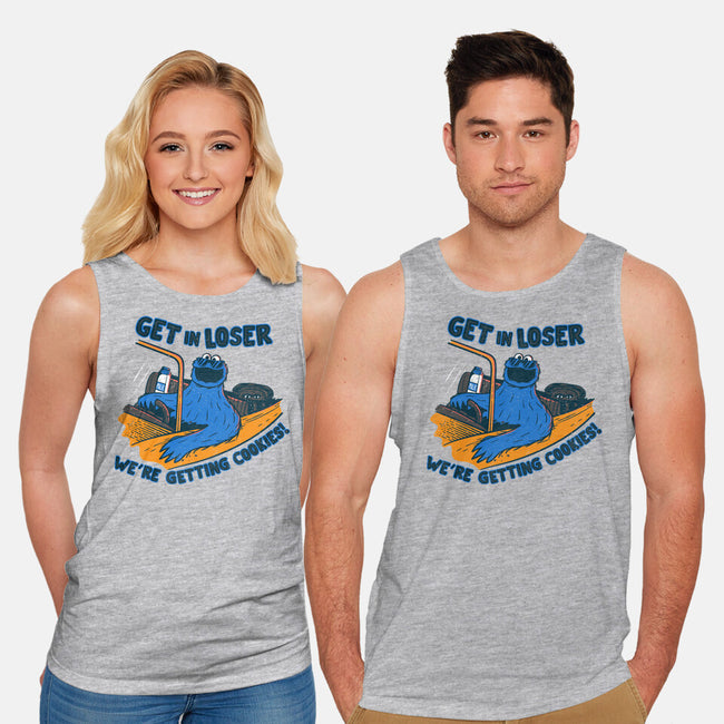 Getting Cookies-Unisex-Basic-Tank-rocketman_art