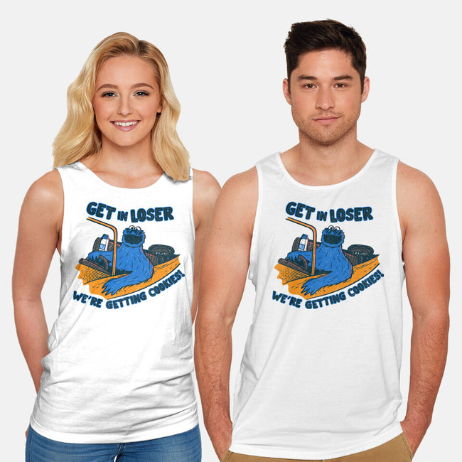 Getting Cookies-Unisex-Basic-Tank-rocketman_art