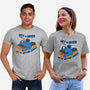 Getting Cookies-Unisex-Basic-Tee-rocketman_art