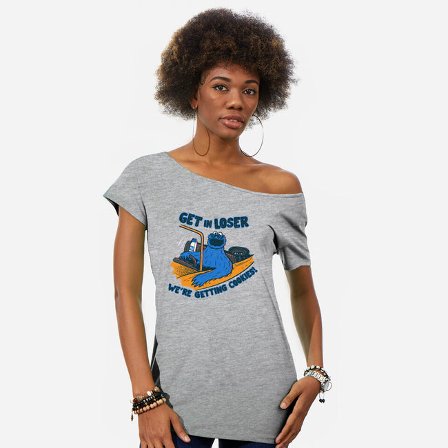 Getting Cookies-Womens-Off Shoulder-Tee-rocketman_art