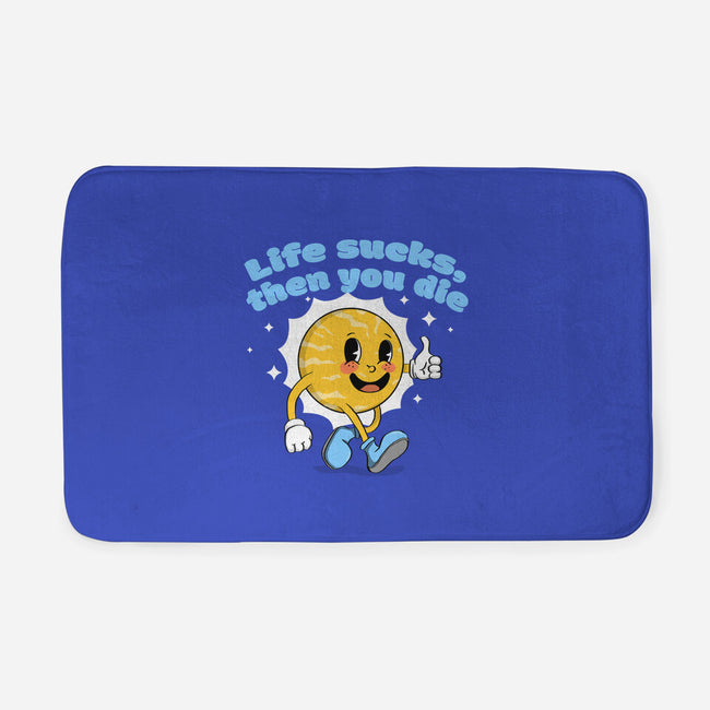 Life Sucks-None-Memory Foam-Bath Mat-IKILO