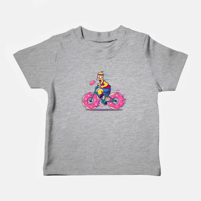 Donut Cycling-Baby-Basic-Tee-erion_designs