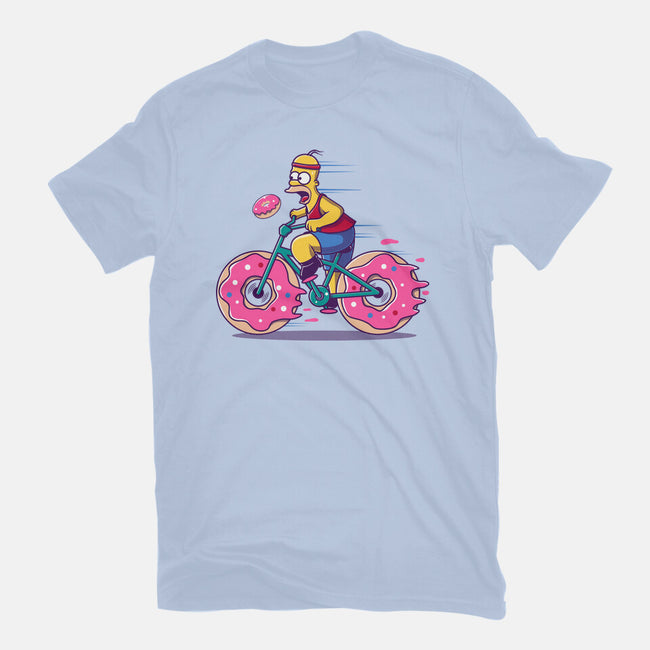 Donut Cycling-Mens-Heavyweight-Tee-erion_designs