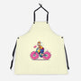 Donut Cycling-Unisex-Kitchen-Apron-erion_designs