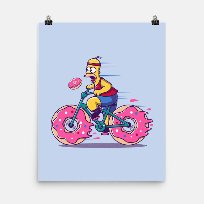 Donut Cycling-None-Matte-Poster-erion_designs