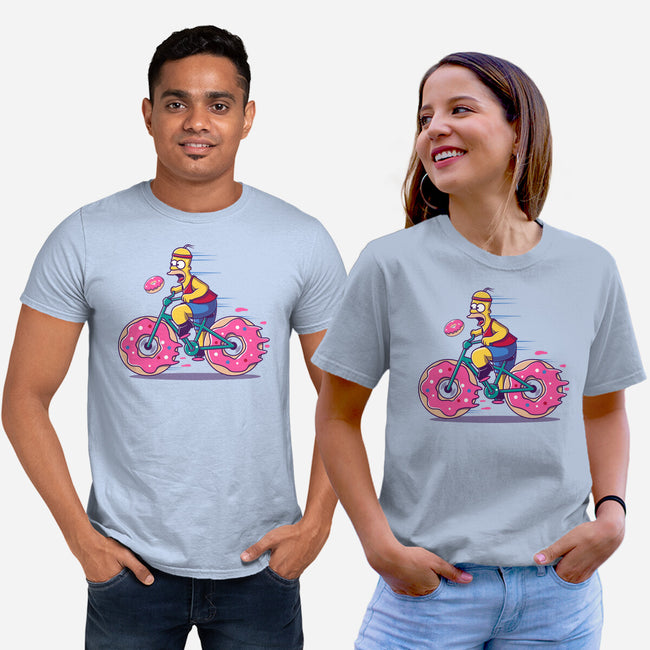 Donut Cycling-Unisex-Basic-Tee-erion_designs