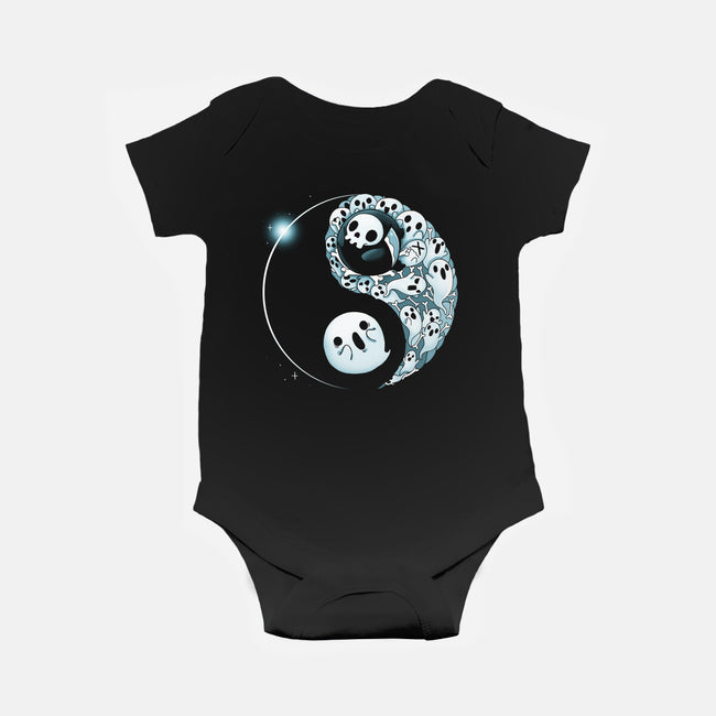 Ying Yang Nightmare-Baby-Basic-Onesie-Vallina84