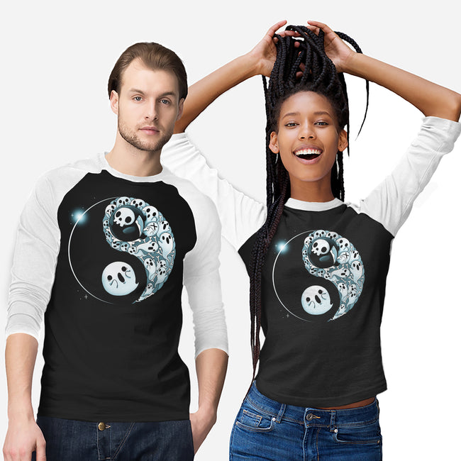 Ying Yang Nightmare-Unisex-Baseball-Tee-Vallina84