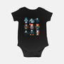 Halloween Nerd-Baby-Basic-Onesie-Vallina84