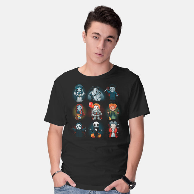 Halloween Nerd-Mens-Basic-Tee-Vallina84