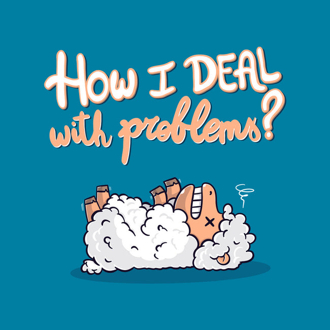 How I Deal With Problems-Womens-Basic-Tee-Freecheese