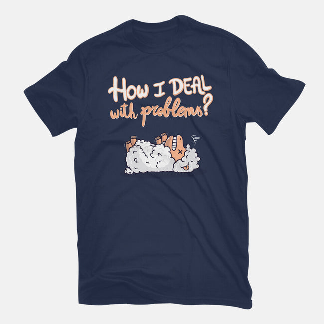 How I Deal With Problems-Mens-Premium-Tee-Freecheese