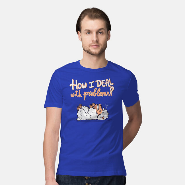 How I Deal With Problems-Mens-Premium-Tee-Freecheese