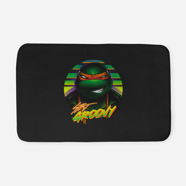 Stay Groovy Turtle-None-Memory Foam-Bath Mat-Getsousa!