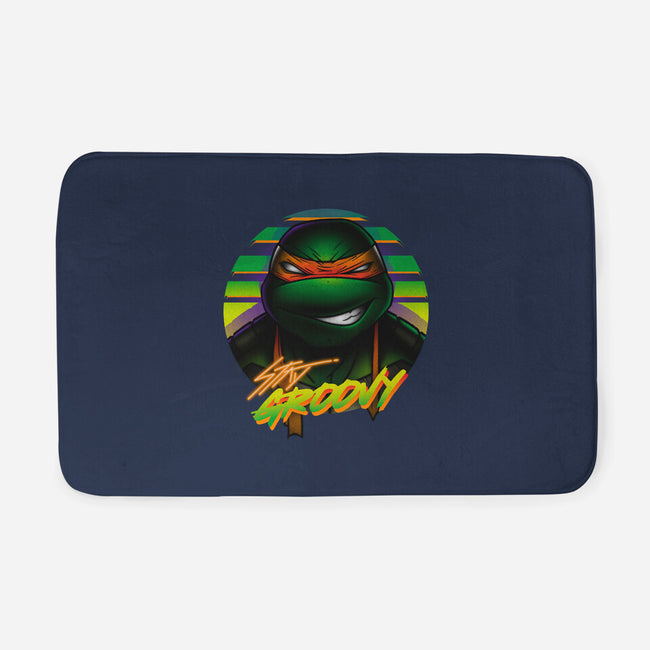 Stay Groovy Turtle-None-Memory Foam-Bath Mat-Getsousa!