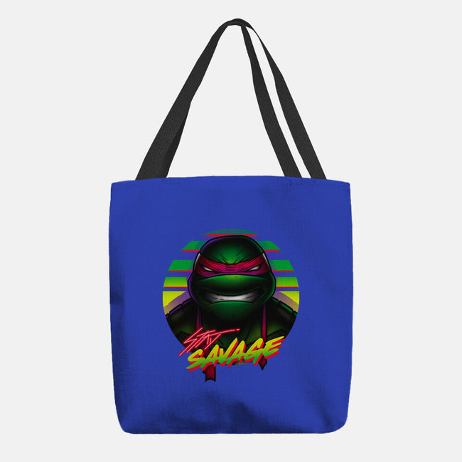 Stay Savage Turtle-None-Basic Tote-Bag-Getsousa!