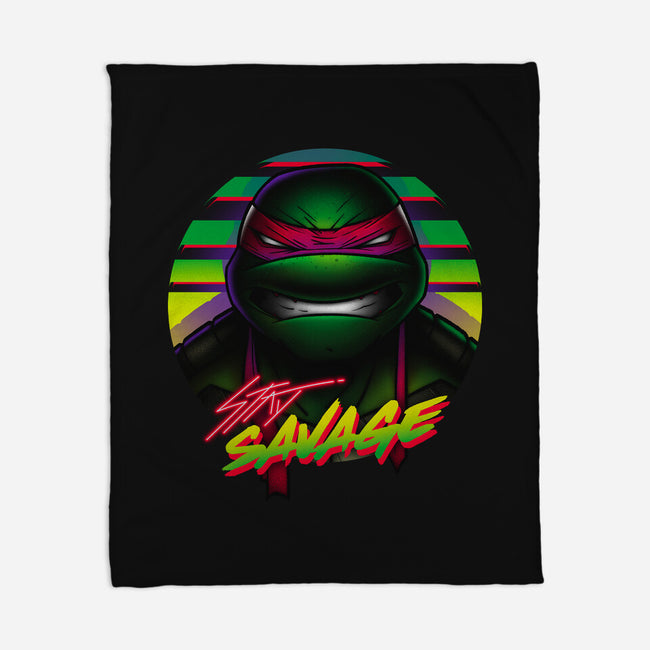 Stay Savage Turtle-None-Fleece-Blanket-Getsousa!