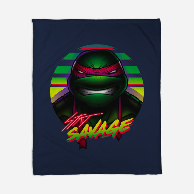 Stay Savage Turtle-None-Fleece-Blanket-Getsousa!