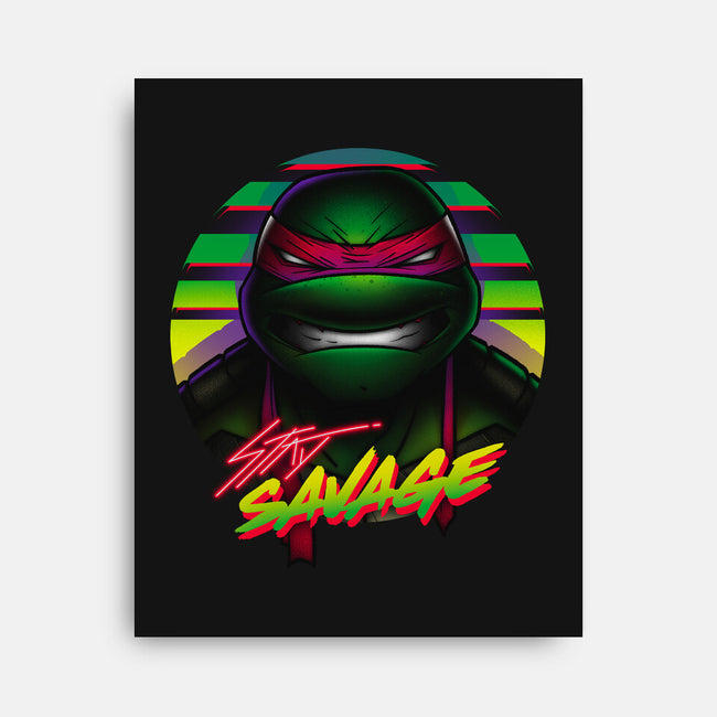 Stay Savage Turtle-None-Stretched-Canvas-Getsousa!