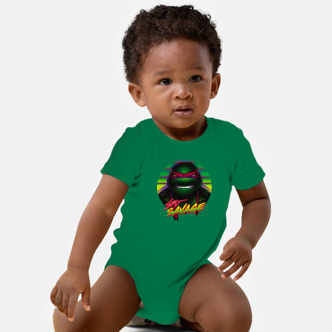 Stay Savage Turtle-Baby-Basic-Onesie-Getsousa!