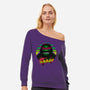 Stay Savage Turtle-Womens-Off Shoulder-Sweatshirt-Getsousa!