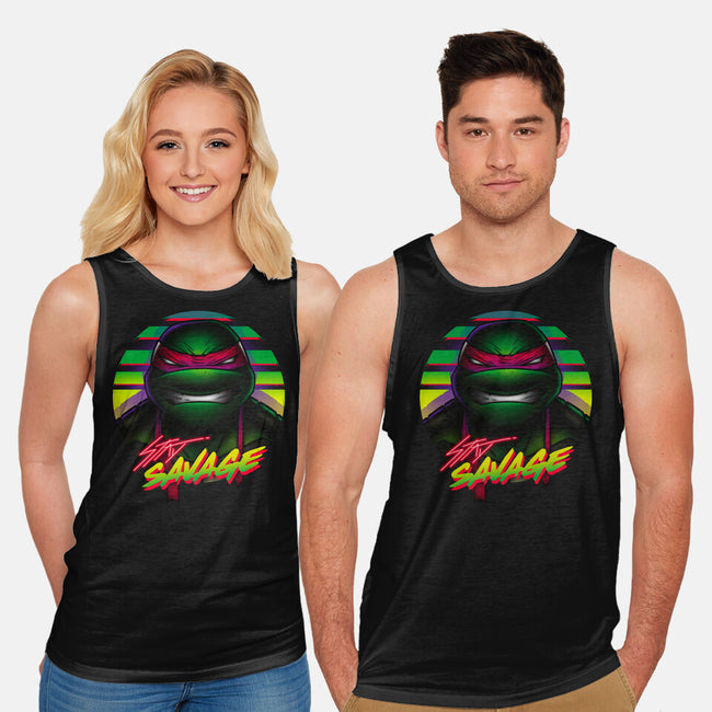 Stay Savage Turtle-Unisex-Basic-Tank-Getsousa!