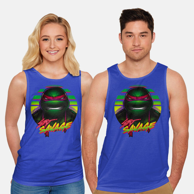 Stay Savage Turtle-Unisex-Basic-Tank-Getsousa!