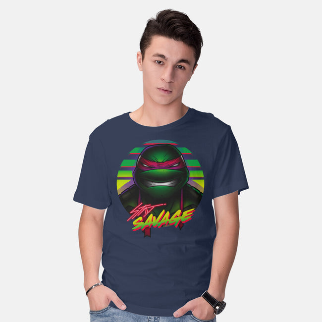 Stay Savage Turtle-Mens-Basic-Tee-Getsousa!