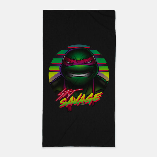 Stay Savage Turtle-None-Beach-Towel-Getsousa!