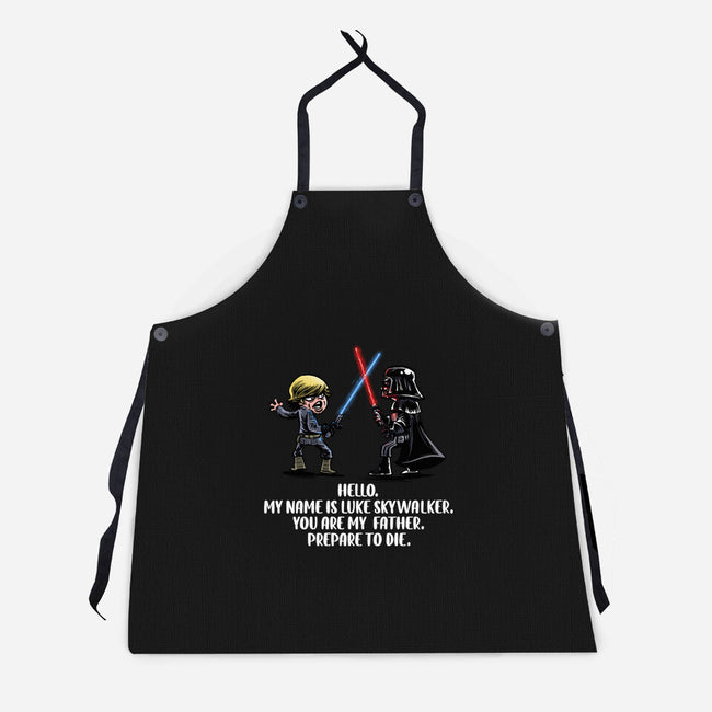 My Name Is Luke-Unisex-Kitchen-Apron-zascanauta