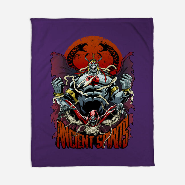 Ancient Spirits-None-Fleece-Blanket-Diego Oliver