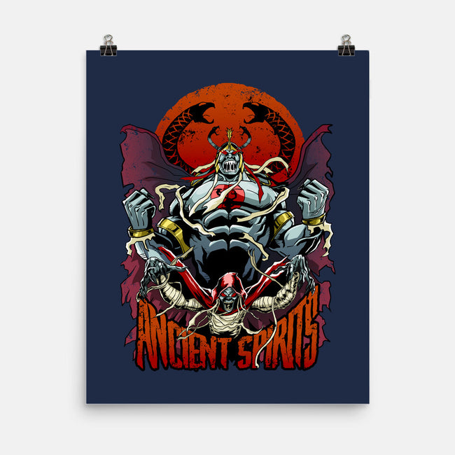 Ancient Spirits-None-Matte-Poster-Diego Oliver