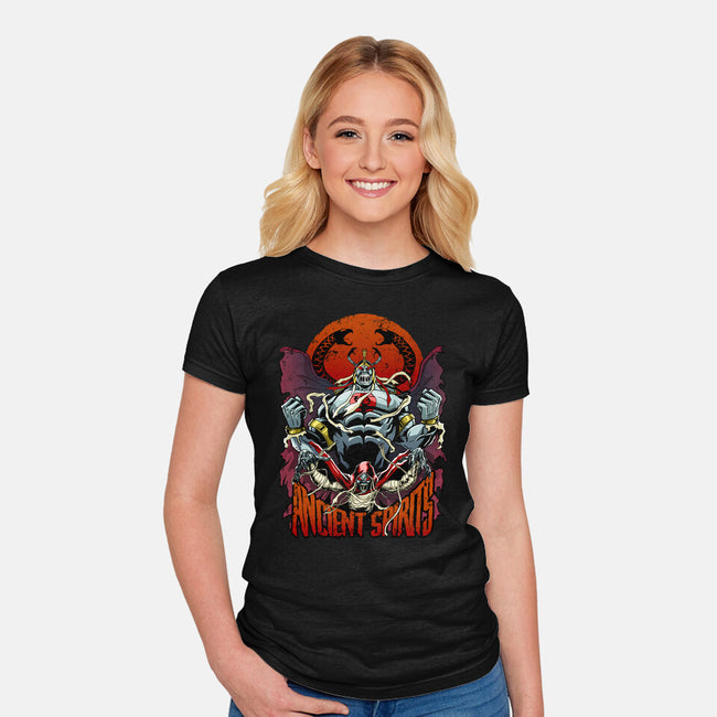 Ancient Spirits-Womens-Fitted-Tee-Diego Oliver