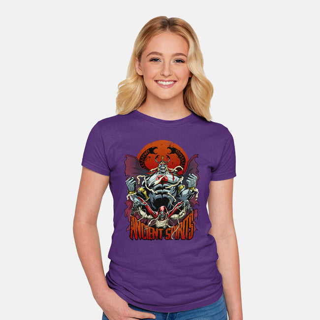 Ancient Spirits-Womens-Fitted-Tee-Diego Oliver