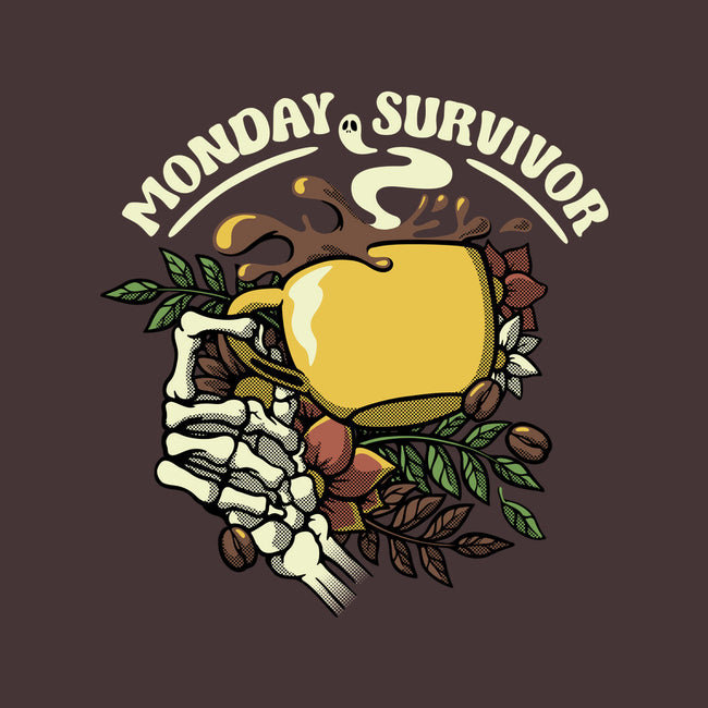 Monday Survivor-None-Polyester-Shower Curtain-tobefonseca