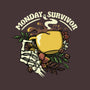 Monday Survivor-Unisex-Kitchen-Apron-tobefonseca