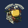 Monday Survivor-Dog-Basic-Pet Tank-tobefonseca