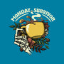 Monday Survivor-Unisex-Kitchen-Apron-tobefonseca