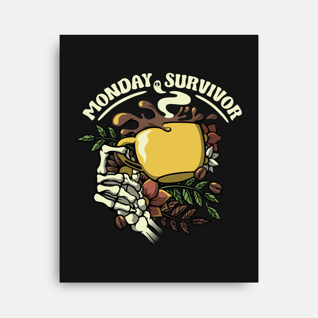 Monday Survivor-None-Stretched-Canvas-tobefonseca