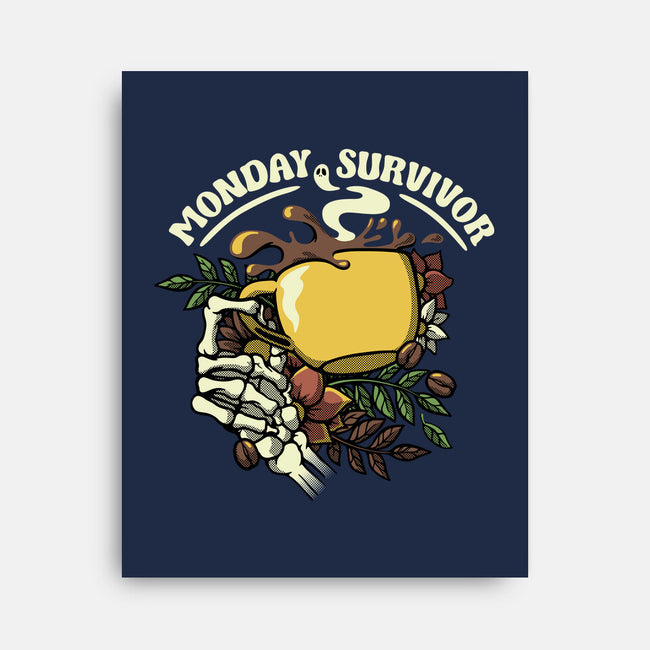 Monday Survivor-None-Stretched-Canvas-tobefonseca