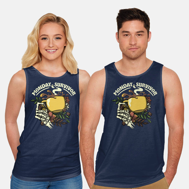 Monday Survivor-Unisex-Basic-Tank-tobefonseca