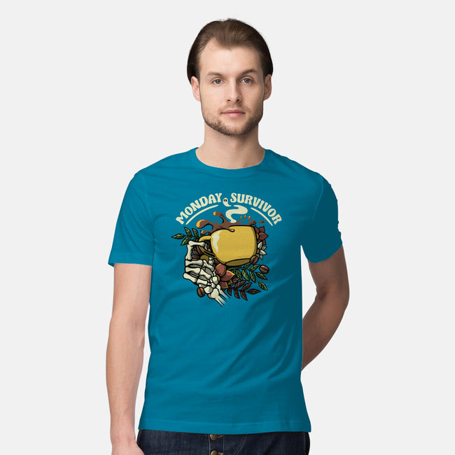 Monday Survivor-Mens-Premium-Tee-tobefonseca