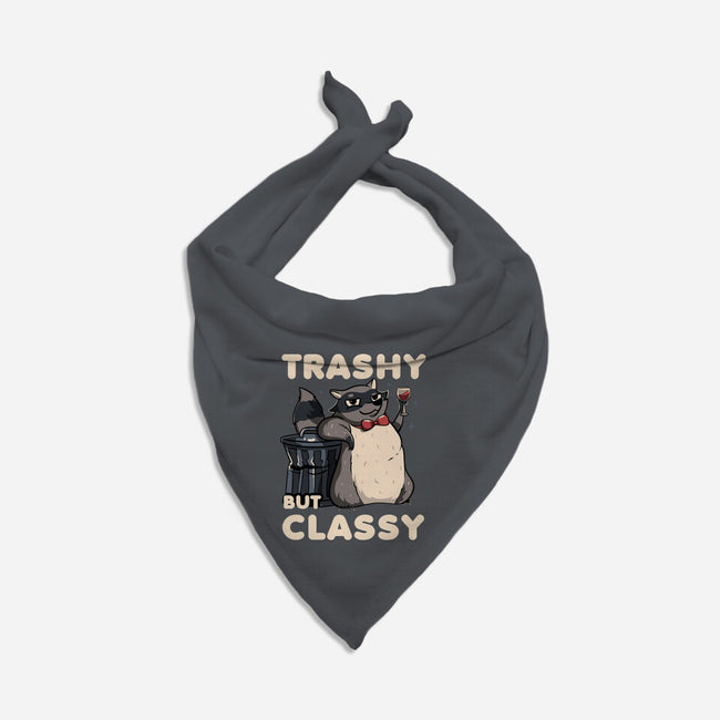 Trashy But Classy-Cat-Bandana-Pet Collar-tobefonseca