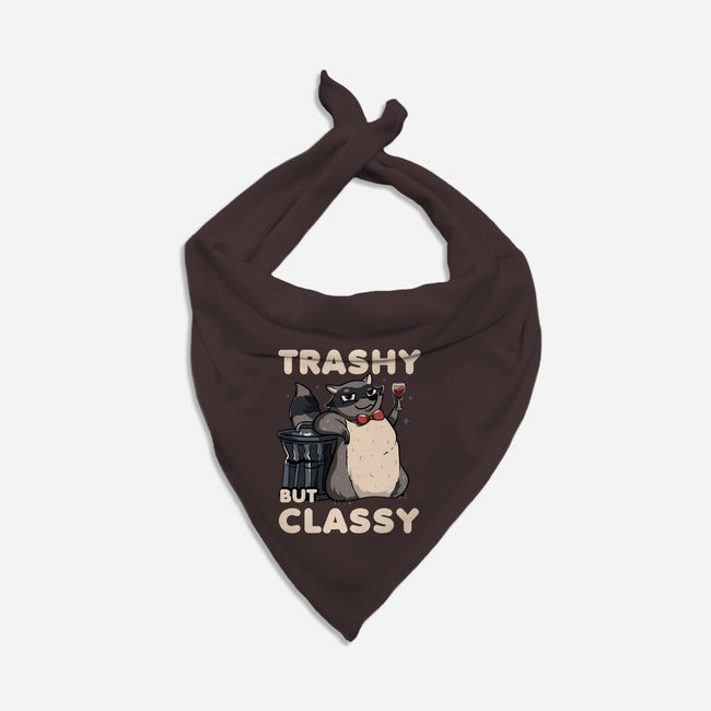 Trashy But Classy-Cat-Bandana-Pet Collar-tobefonseca