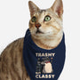 Trashy But Classy-Cat-Bandana-Pet Collar-tobefonseca