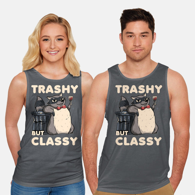 Trashy But Classy-Unisex-Basic-Tank-tobefonseca