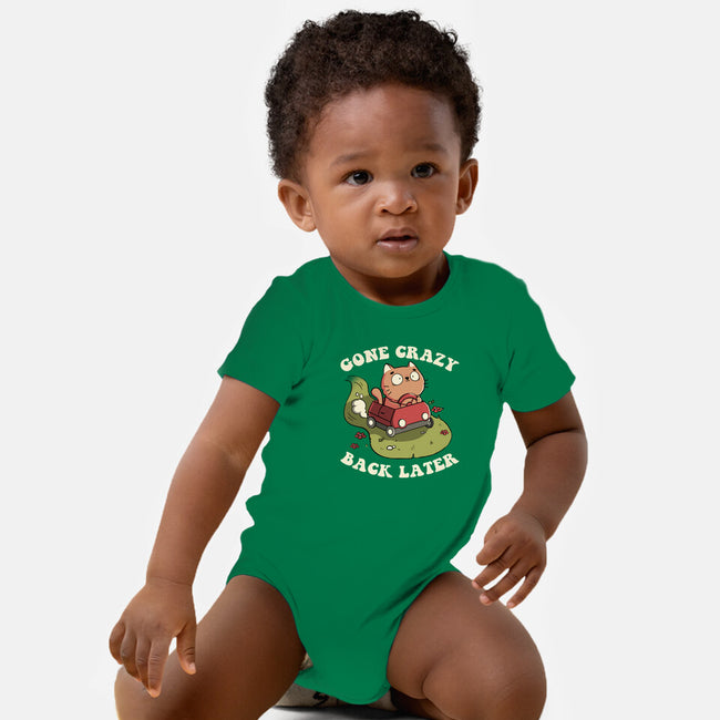 Cute Kitten Gone Crazy-Baby-Basic-Onesie-tobefonseca